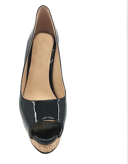 Zapatos de tacón alto para mujer, con plataforma, con puntera abierta - Quierox - Tienda Online