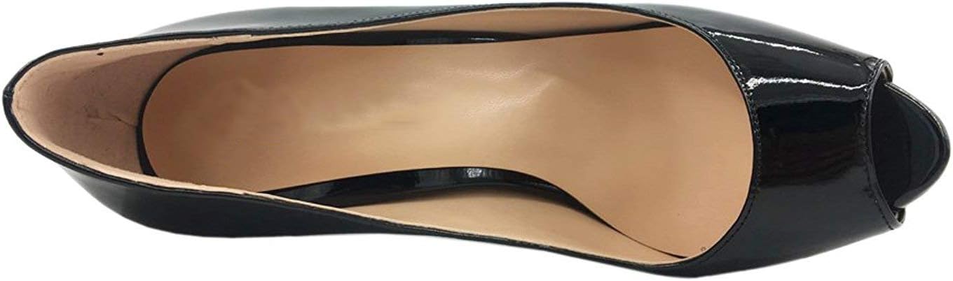 Zapatos de tacón alto para mujer, con plataforma, con puntera abierta - Quierox - Tienda Online