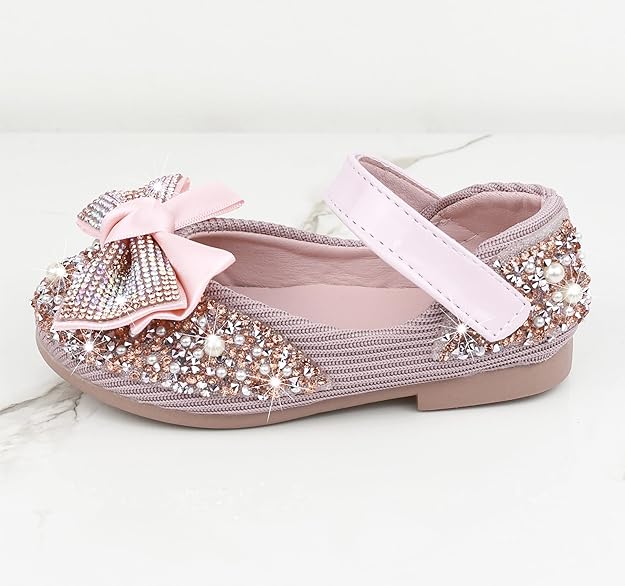 Zapatos de tacón de princesa para niñas con lentejuelas brillantes - Quierox - Tienda Online