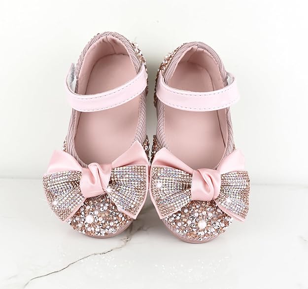 Zapatos de tacón de princesa para niñas con lentejuelas brillantes - Quierox - Tienda Online