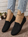 Zapatos De Tela De Beijing Huecos Y Transpirables Para Mujer, Planos Sin Cordones - Quierox - Tienda Online