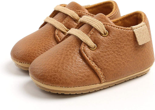 Zapatos Oxford para bebés, de piel sintética, suela de goma suave, antideslizantes - Quierox - Tienda Online