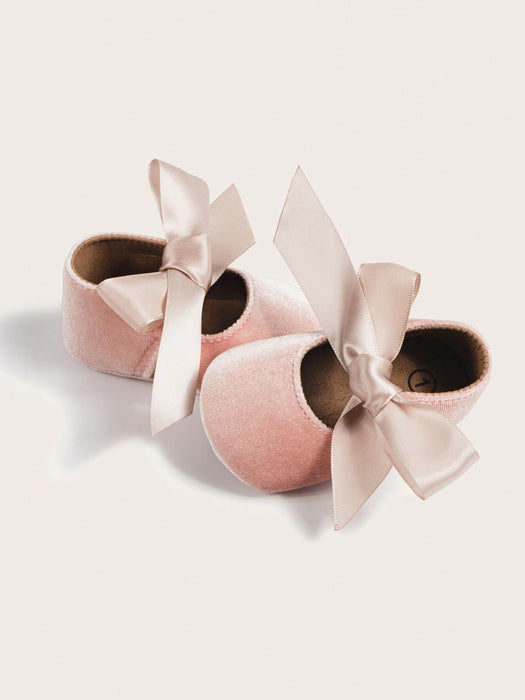 Zapatos planos con decoración de lazo para niñas pequeñas para exteriores - Quierox - Tienda Online