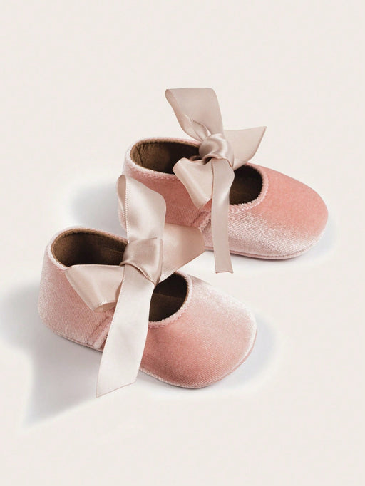 Zapatos planos con decoración de lazo para niñas pequeñas para exteriores - Quierox - Tienda Online