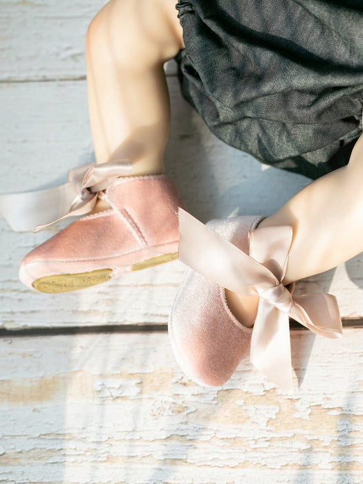 Zapatos planos con decoración de lazo para niñas pequeñas para exteriores - Quierox - Tienda Online