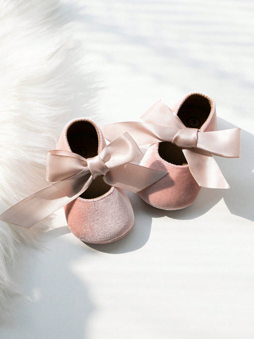 Zapatos planos con decoración de lazo para niñas pequeñas para exteriores - Quierox - Tienda Online