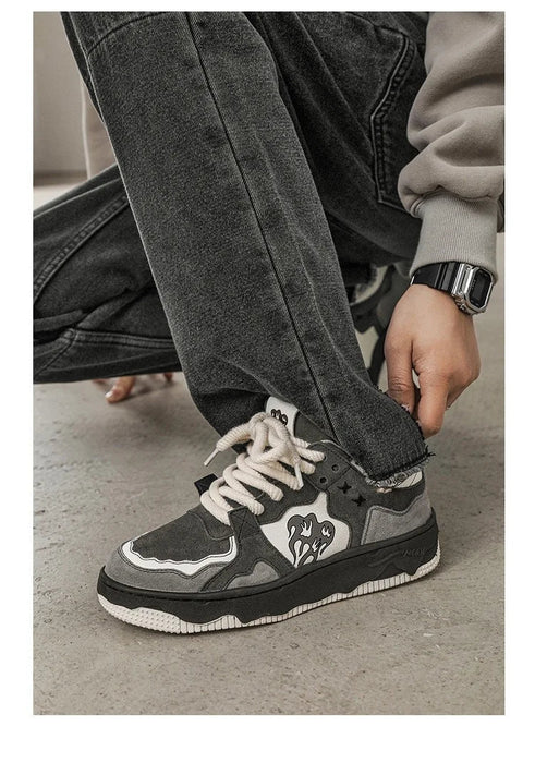 Zapatos planos para hombre, estilo Y2K - Quierox - Tienda Online