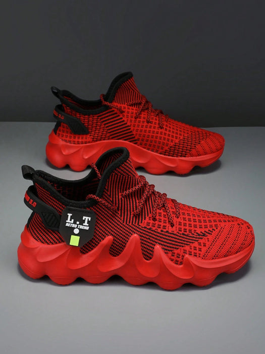 Zapatos ultraligeros de suela gruesa para hombre, calzado deportivo informal para exteriores - Quierox - Tienda Online