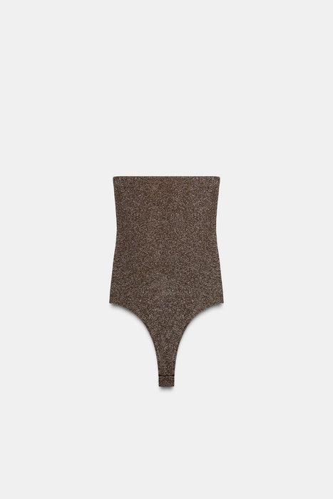 ZARA BODY BANDEAU DE HILO METÁLICO - Quierox - Tienda Online