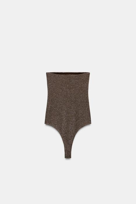 ZARA BODY BANDEAU DE HILO METÁLICO - Quierox - Tienda Online