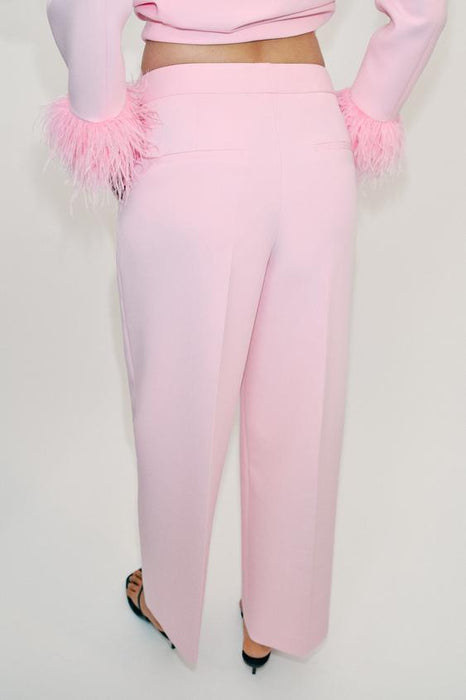 ZARA PANTALONES DE TIRO BAJO Y PIERNA RECTA - Quierox - Tienda Online