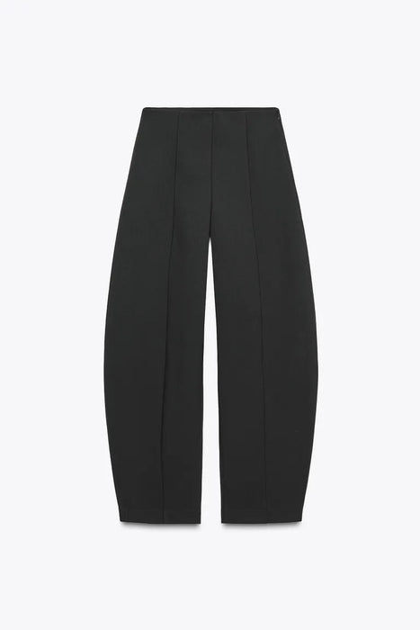 Zara Pantalones globo de talle alto - Quierox - Tienda Online