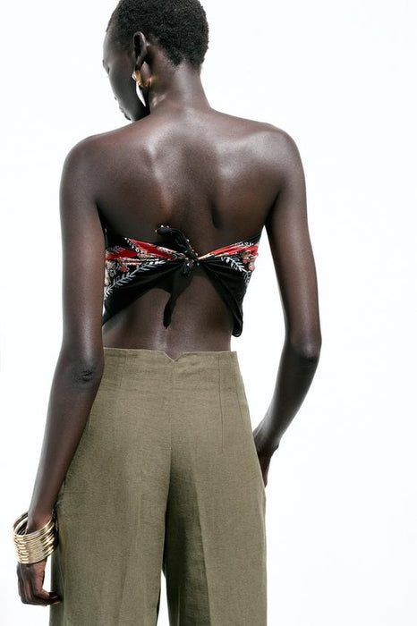ZARA PANTALONES RÚSTICOS DE PIERNA RECTA - Quierox - Tienda Online