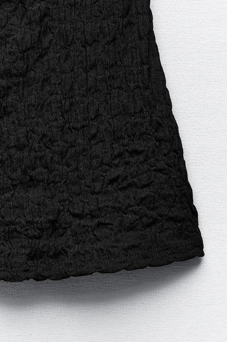 ZARA TOP DE TELA CON HOMBROS DESCUBIERTOS CON ESTAMPADO - Quierox - Tienda Online