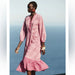 ZARA VESTIDO MIDI ESTAMPADO - Quierox - Tienda Online