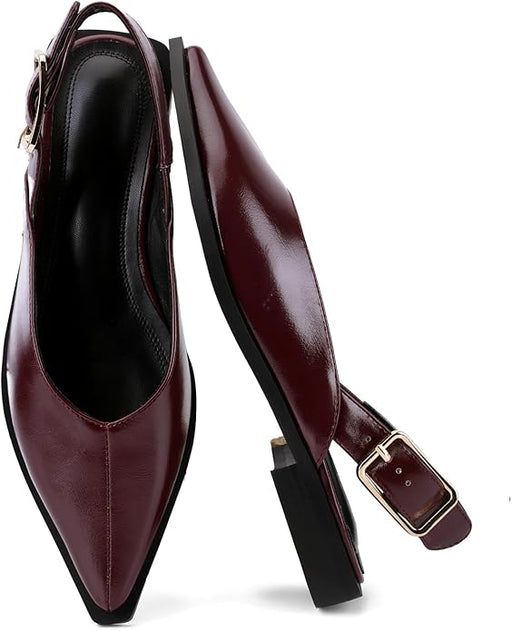 ZBOT Sandalias planas para mujer con punta cerrada y puntera cerrada - Quierox - Tienda Online