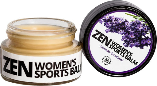 Zen Bálsamo deportivo para mujer con extractos de lavanda y 12 aceites esenciales - Quierox - Tienda Online