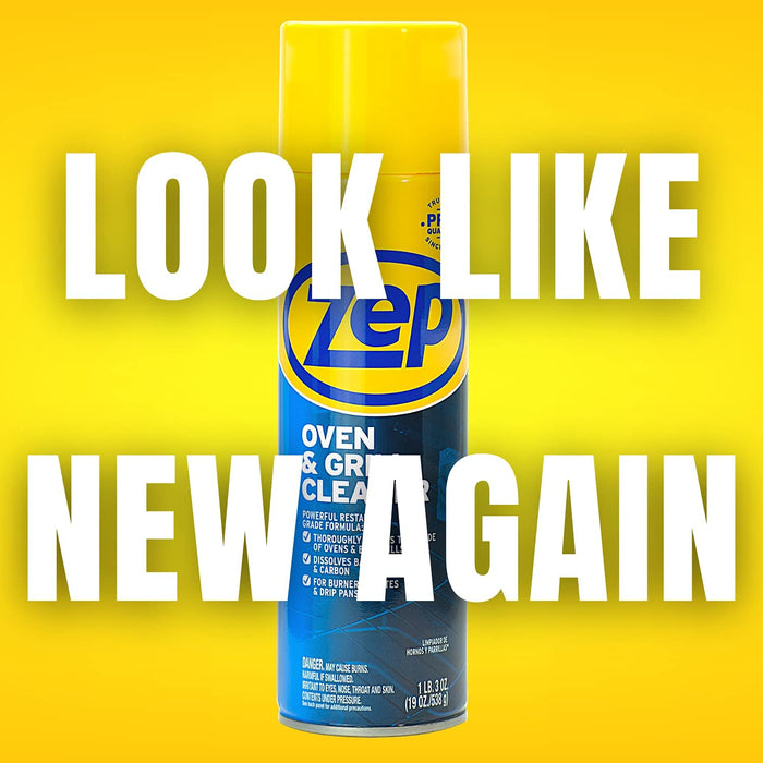 Zep Limpiador de hornos y parrillas de alta resistencia ZUOVGR19 19oz - Quierox - Tienda Online