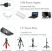 ZoMei Anillo de luz LED para selfie de 10 pulgadas con trípode y soporte para teléfono - Quierox - Tienda Online