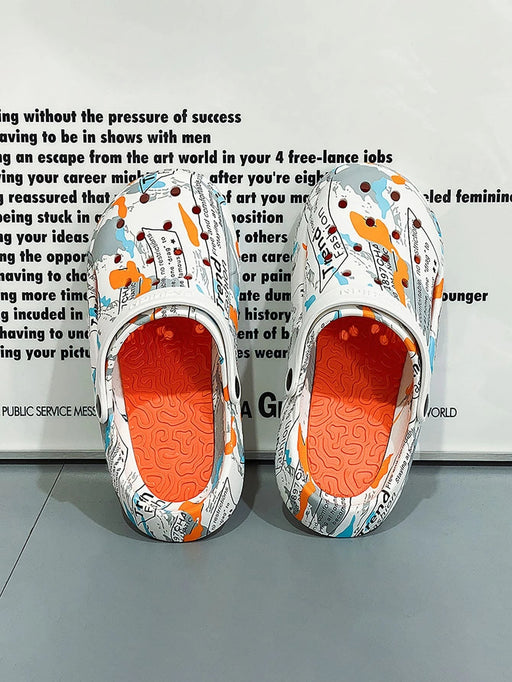 Zuecos con ventilación y detalle hueco para hombre - Quierox - Tienda Online