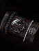 1 reloj redondo de cuarzo para hombre y 4 pulseras. - Quierox - Tienda Online