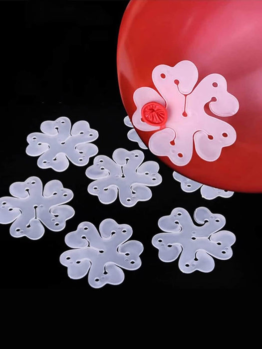 10 piezas Clips decorativos para globos con forma de flor - Quierox - Tienda Online