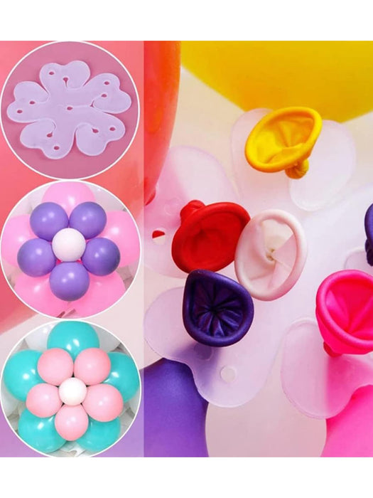 10 piezas Clips decorativos para globos con forma de flor - Quierox - Tienda Online