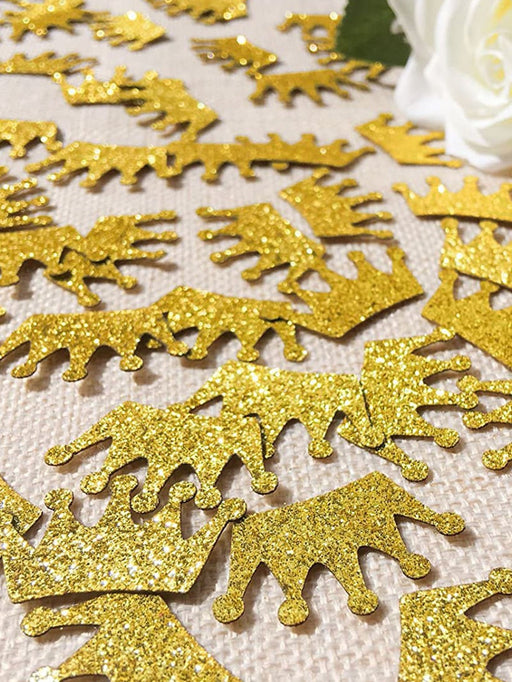 100 piezas confeti de fiesta en forma de corona - Quierox - Tienda Online