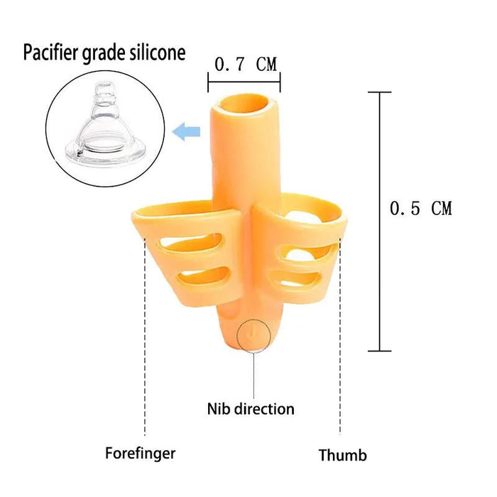 4 unid Portalápices de silicona para corrección de escritura para niños - Quierox - Tienda Online