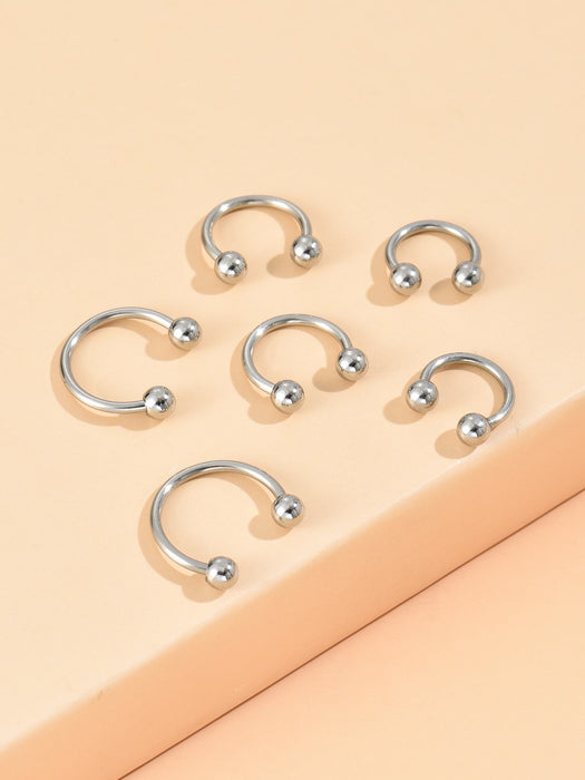 6 piezas manguitos de nariz minimalistas - Quierox - Tienda Online