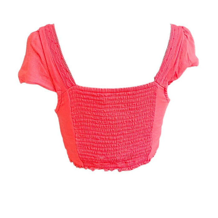 Abercrombie & FitchBlusa rosa y naranja de mujer - Quierox - Tienda Online