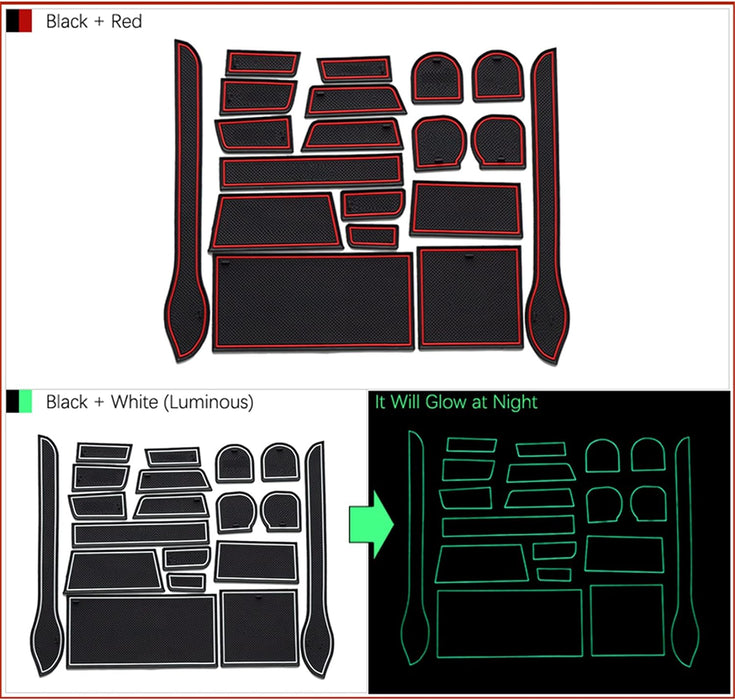 Almohadillas especiales de ranura para puerta para Nissan X-Trail 08-13 - Quierox - Tienda Online