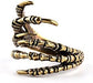 Anillo de águila de seis garras de aleación de bronce vintage - Quierox - Tienda Online