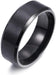 Anillo para hombre de acero inoxidable mate - Quierox - Tienda Online