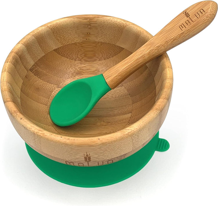 Avanchy Tazón de succión de bambú para bebé - Quierox - Tienda Online