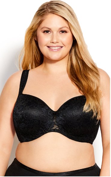 Avenue Sujetador tipo balconette de encaje para mujer, talla grande, copa con - Quierox - Tienda Online