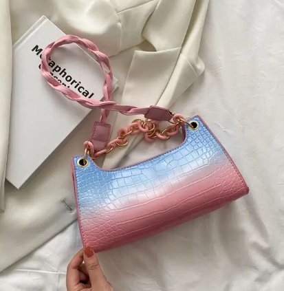 Bandolera de hombro de alta gama con cadena - Quierox - Tienda Online