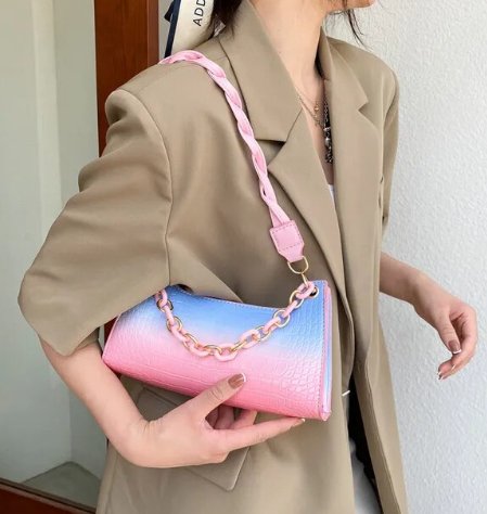 Bandolera de hombro de alta gama con cadena - Quierox - Tienda Online