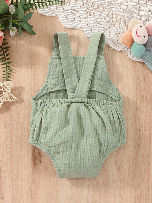 Bebé niño Body overol con parche con bolsillo con textura con nudo - Quierox - Tienda Online