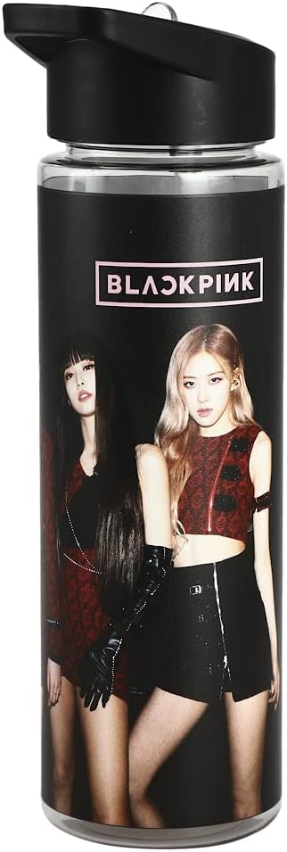 BlackPink Girl Music Group Members - Botella de agua de plástico UV de 24 onzas - Quierox - Tienda Online