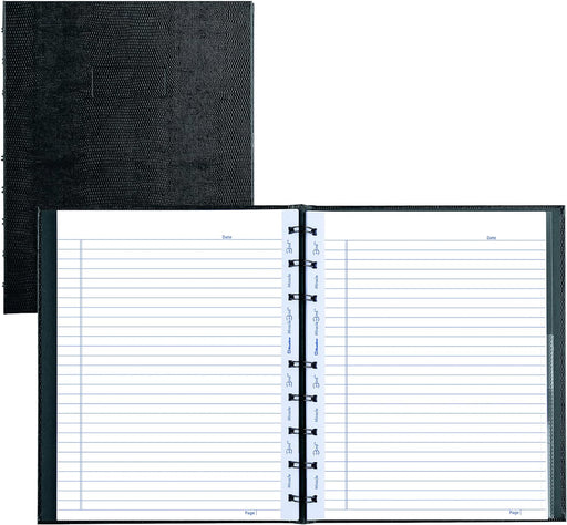 Blueline MiracleBind - Cuaderno negro, similar a un lagarto, tapa dura - Quierox - Tienda Online