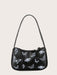 Bolso baguette con estampado de mariposa - Quierox - Tienda Online