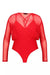 BOOHOO BODY CON TIRAS 2 EN 1 DE MALLA RED PLUS - Quierox - Tienda Online