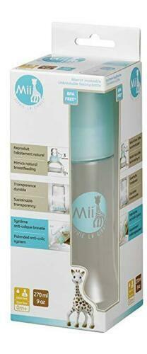 Botella de alimentación para bebés/niños pequeños Vulli - Mii - Sophie la girafe - PARA SIEMPRE - 9 oz - Quierox - Tienda Online