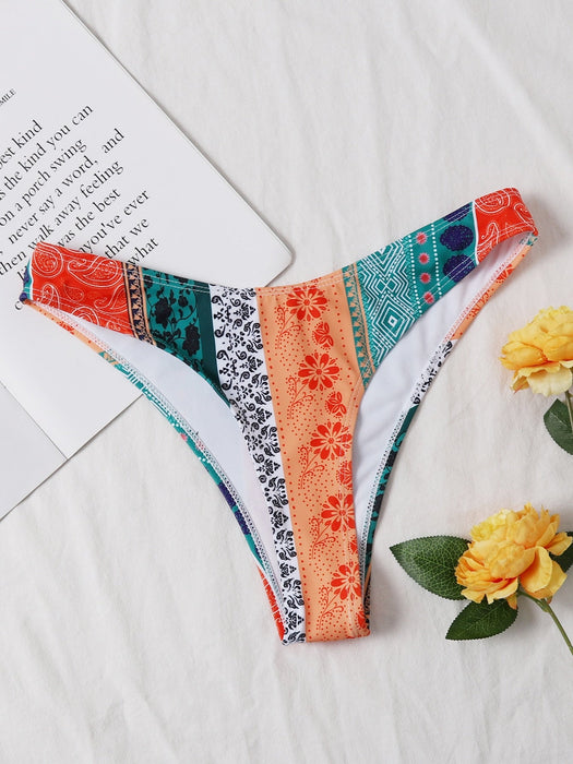 Bragas bikini floral - Quierox - Tienda Online