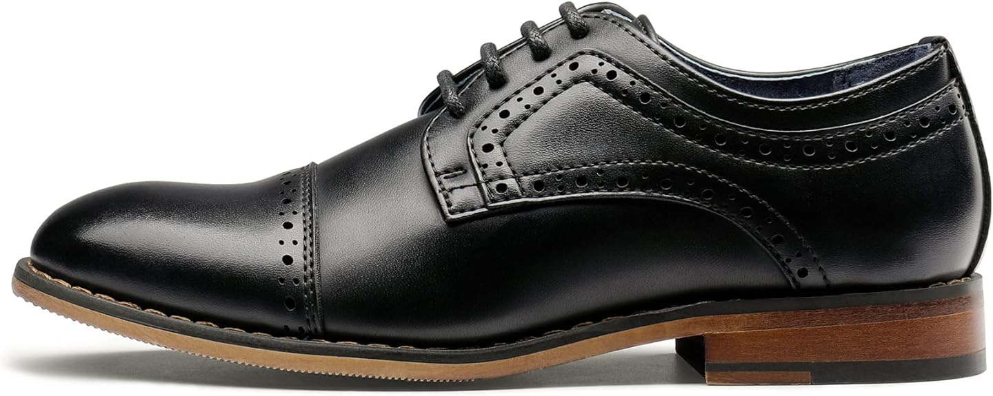 Bruno Marc Prince-K1, Zapatos de vestir clásicos Oxford para niño - Quierox - Tienda Online