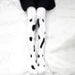 Calcetines por encima de la rodilla de terciopelo con estampado de vaca para mujer - Quierox - Tienda Online