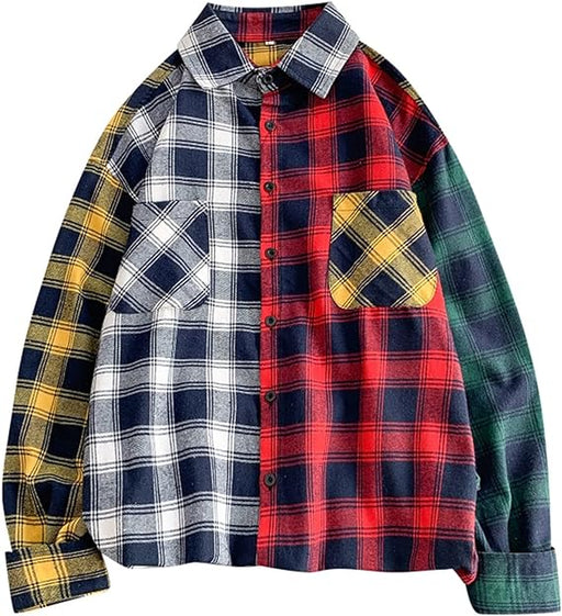 Camisa de Tela Escocesa Hombre - Quierox - Tienda Online