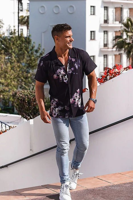 Camisa tejido de manga corta Decisions - Quierox - Tienda Online