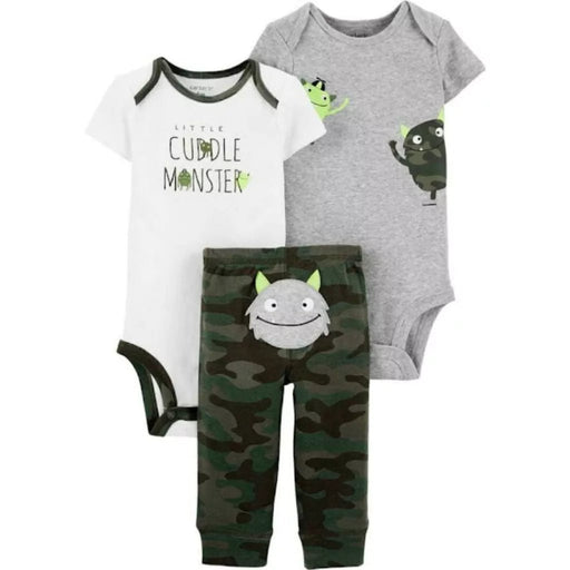 Carter's Conjunto de 3 piezas con estampado de Monster - Quierox - Tienda Online